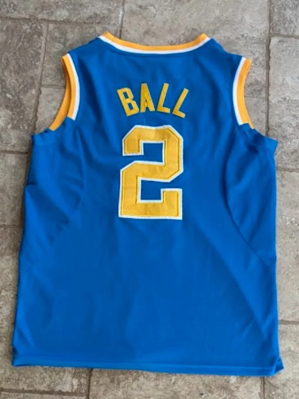 Adidas UCLA Bruins Basketball Jersey #2 - Mens Size Small S - Lonzo Ball